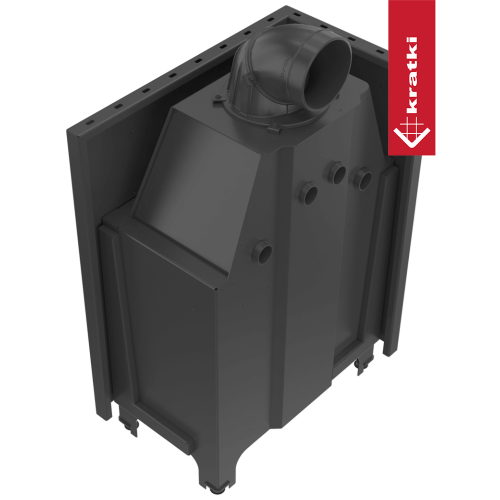 Топка Kratki PRO MBO/L/BS/SG угловое гнутое стекло слева