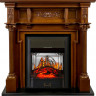 Каминокомплект Oxford - Орех с очагом Majestic FX M Black Каминокомплект Oxford - Орех с очагом Majestic FX M Black