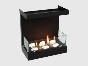 Встроенный биокамин Lux Fire Фронтальный 440 S