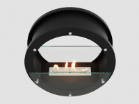 Встроенный сквозной биокамин Lux Fire "Иллюзион 500" XS