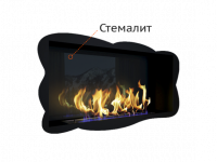 Стемалит для Биокамина Standart 800 для встраивания в портал, ZeFire