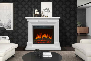 Каминокомплект Chelsea - Graphite Grey с очагом Jupiter FX New