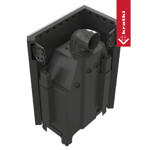 Топка Kratki PRO MBO/L/BS/G угловое стекло слева, гильотина