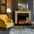 Портал Royal Flame Bergen (Разборный) - Белый с черным Портал Royal Flame Bergen (Разборный) - Белый с черным