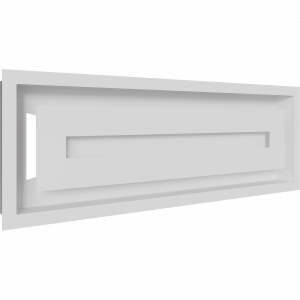 Решетка WIND Белая 17х49