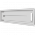 Решетка WIND Белая 17х49 Решетка WIND Белая 17х49
