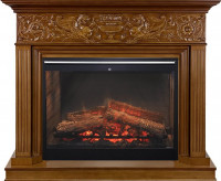 Каминокомплект Palace - Орех с очагом Symphony 30'' DF3020-INT