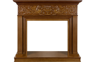 Каминокомплект Palace - Орех с очагом Symphony 30'' DF3020-INT