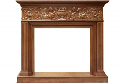 Каминокомплект Palace - Орех с очагом Symphony 30'' DF3020-INT