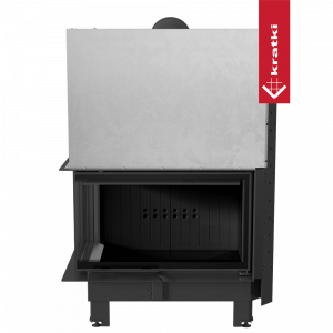 Топка Kratki PRO MBO/L/BS/G/SG угловое гнутое стекло слева, гильотина
