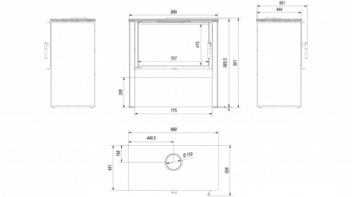 Печь JUNO 12/C