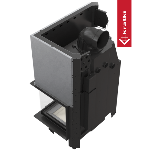 Топка Kratki PRO MBO/P/BS/G/SG угловое гнутое стекло справа
