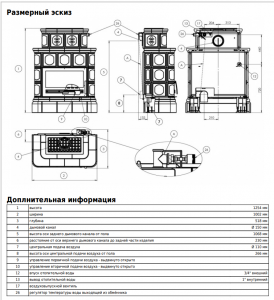 Печь ABX KARELIE P (10 кВт в воду) кафельный цоколь