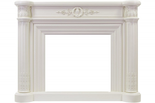 Каминокомплект Manor - Белый дуб с очагом Symphony 26'' DF2608-INT