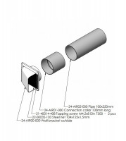 Воздухозаборник Quadro Air inlet standart