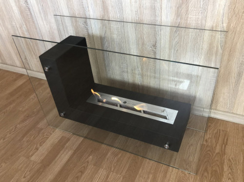 Биокамин Fidero 900 черный (ZeFire)
