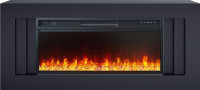 Каминокомплект Line 42 SFT (Разборный) - Серый графит с очагом Vision 42 LED