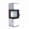 Печь DEFRO HOME QUADROOM, 9,6 кВт, белая сталь Печь DEFRO HOME QUADROOM, 9,6 кВт, белая сталь