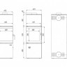 Печь DEFRO HOME QUADROOM, 9,6 кВт, белая сталь Печь DEFRO HOME QUADROOM, 9,6 кВт, белая сталь