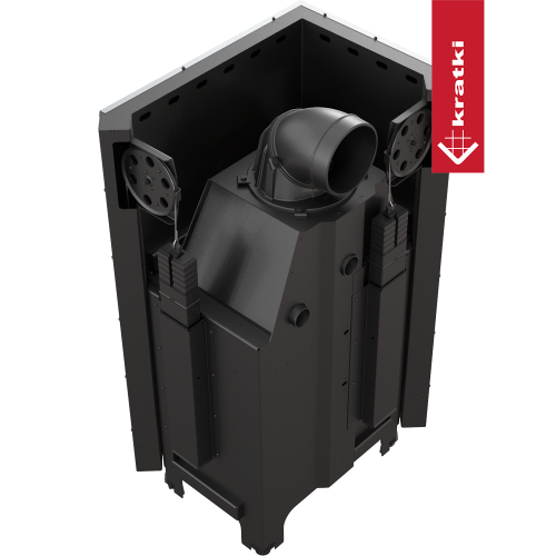 Топка Kratki PRO MBZ/L/BS/G угловое стекло слева, гильотина