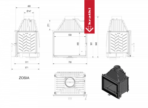 Топка Kratki PRO Zosia 150