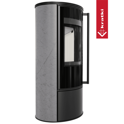 Печь Kratki PRO ERIK GREY SATIN