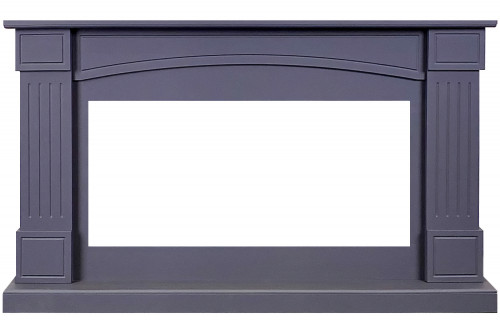 Каминокомплект Boston 42 SFT (Разборный) - Серый графит с очагом Vision 42 LED