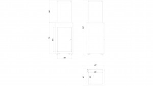 Нагреватель газовый PATIO MINI/G31/37MBAR/S - сталь, пульт
