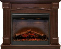 Каминокомплект Boston - Темный дуб с очагом Symphony 26'' DF2608-INT