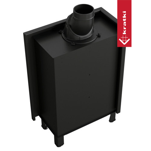 Топка Kratki Pro LUCY/12/SLIM/L/BS угловое стекло слева