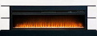 Каминокомплект Modern 60 (Разборный) - Белый с черным с очагом Vision 60 LED