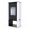 Печь DEFRO HOME SOLUM LOG, 9кВт, белая сталь