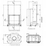 MCZ Forma 75 прямое стекло