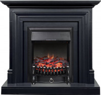 Каминокомплект Bradford - Серый графит с очагом Fobos FX Black
