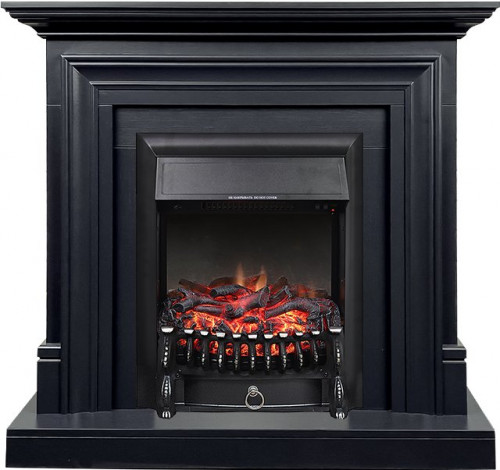 Каминокомплект Bradford - Серый графит с очагом Fobos FX Black