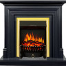 Каминокомплект Bradford - Серый графит с очагом Fobos FX Brass