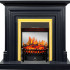 Каминокомплект Bradford - Серый графит с очагом Fobos FX M Brass Каминокомплект Bradford - Серый графит с очагом Fobos FX M Brass