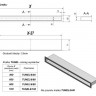 Решетка Kratki туннель стальная 6x100 Решетка Kratki туннель стальная 6x100