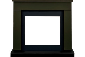 Каминокомплект Bergen 23 (Разборный) - Темная олива с очагом Vision 23 EF LED 3D FX