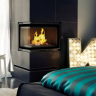 Топка MAJA/L/BS/DECO, Г-образное стекло слева Топка MAJA/L/BS/DECO, Г-образное стекло слева