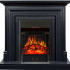 Каминокомплект Bradford - Серый графит с очагом Majestic FX Black Каминокомплект Bradford - Серый графит с очагом Majestic FX Black