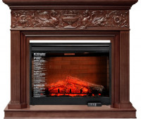 Каминокомплект Palace - Темный дуб с очагом Symphony 30'' DF3020-EU