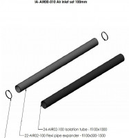 Комплект притока воздуха-100mm(Q27,Q30,QD,S-26R,S-31A,Salzburg M,L,XL,Q34,Q23)