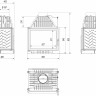 Топка чугунная Kratki ZUZIA/ECO Топка чугунная Kratki ZUZIA/ECO