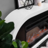 Каминокомплект Ellipse - Орех (ширина 1450 мм) с очагом Vision 42 LOG LED