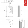 Печь Kratki KOZA K12 Печь Kratki KOZA K12