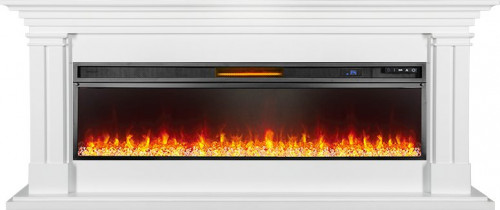 Каминокомплект Lyon 60 - Белый с очагом Vision 60 LED