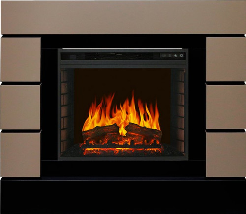 Каминокомплект Lindos - Beige Grey с очагом Vision 23 EF LED FX