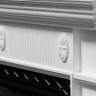 Каминокомплект Carlyle - Белый с черным с очагом Vision 42 LED