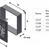 17x30 ABC белая 17x30 ABC белая